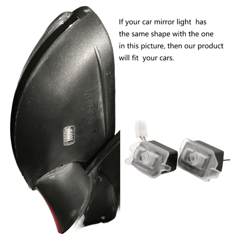 Angel Wing Mirror Light Mercedes