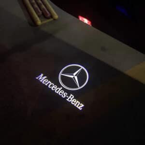 Mercedes Benz Logo Door Lights