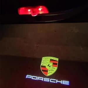 Porsche Logo Door Lights