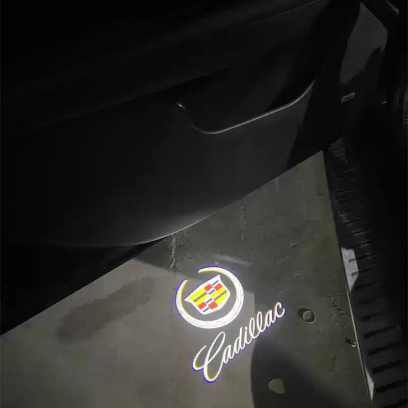 Cadillac Symbol Door Lights