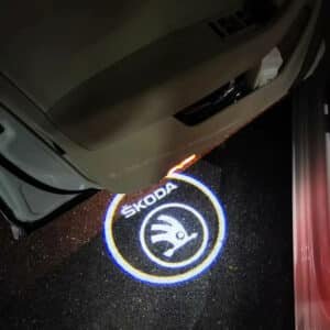 Skoda Door Logo Lights