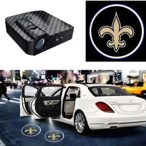 Orleans Saints Car Door Lights