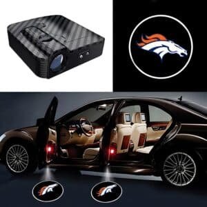 Denver Broncos Car Door Lights