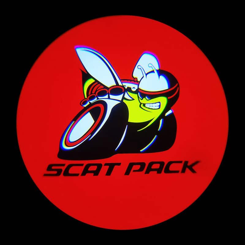 Scat Pack Logo Door Lights