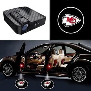 Kansas City Chiefs Car Door Lights