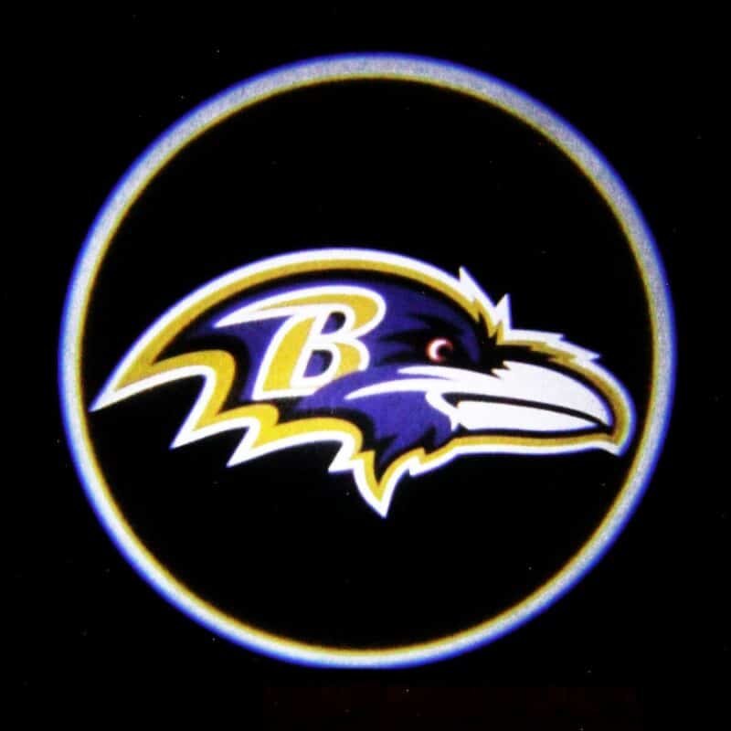 Baltimore Ravens Car Door Lights