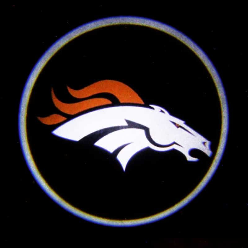 Denver Broncos Car Door Lights