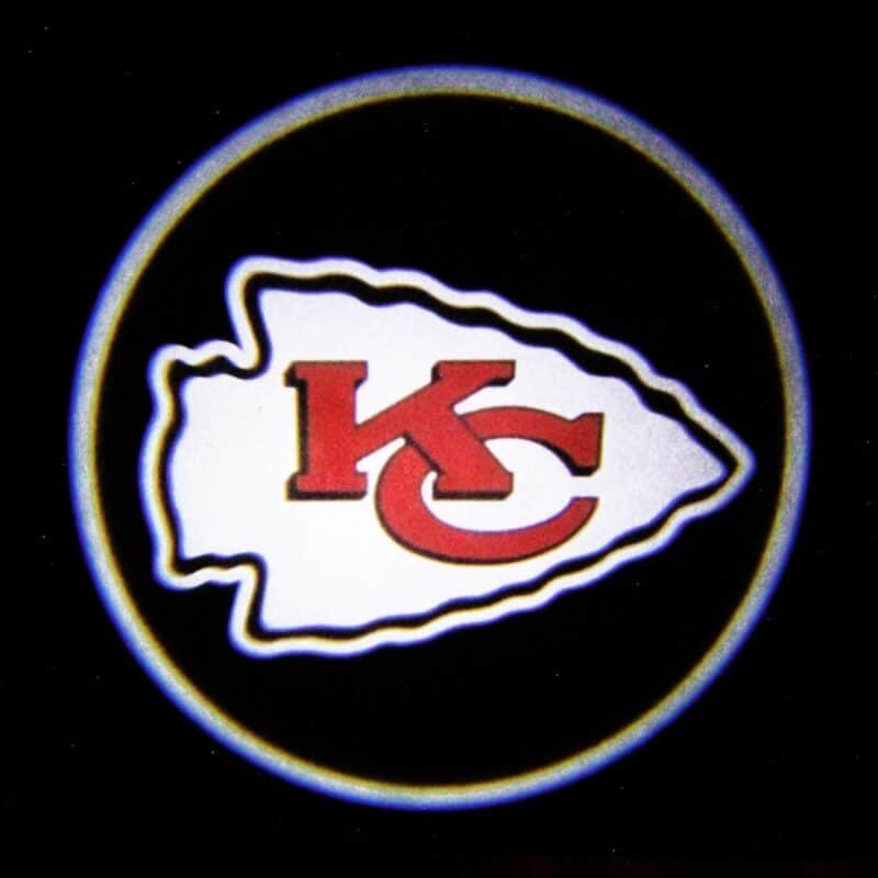 Kansas City Chiefs Car Door Lights