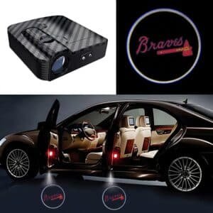 Atlanta Braves Car Door Lights