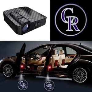 Colorado Rockies Car Door Lights