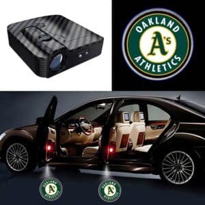 Oakland Athletics Car Door Lights