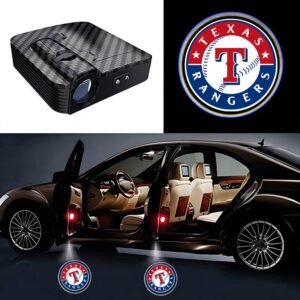 Texas Rangers Car Door Lights