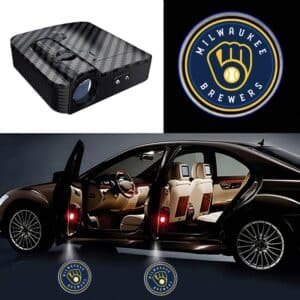 Milwaukee Brewers Car Door Lights