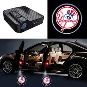 New York Yankees Car Door Lights