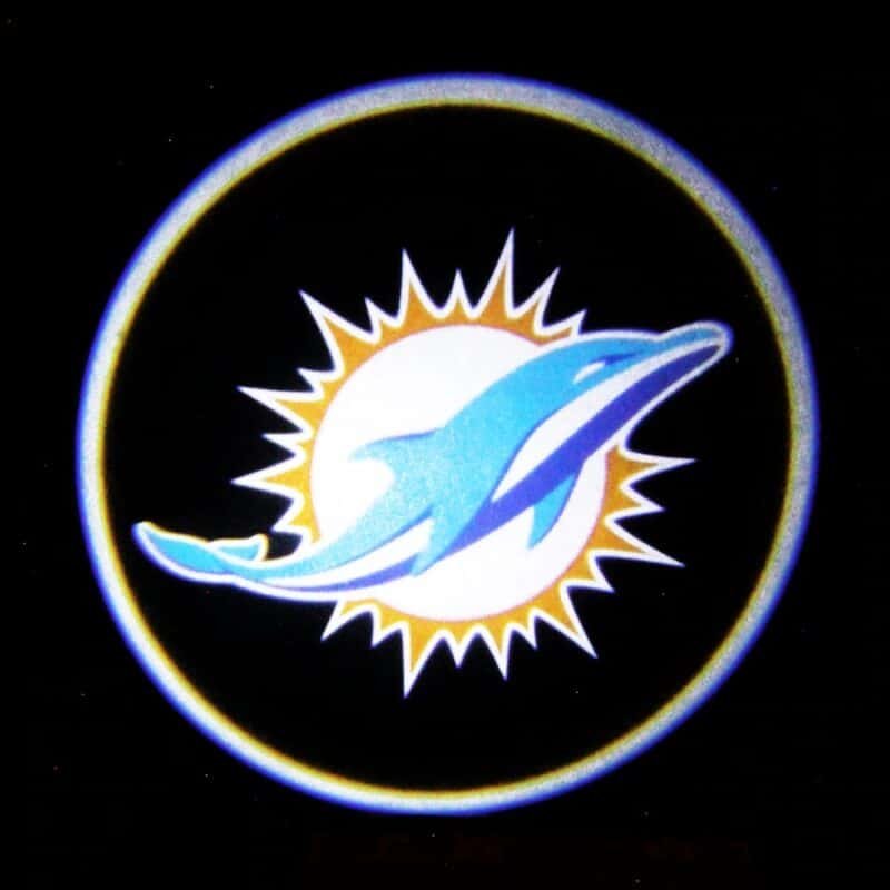 Miami Dolphins Car Door Lights