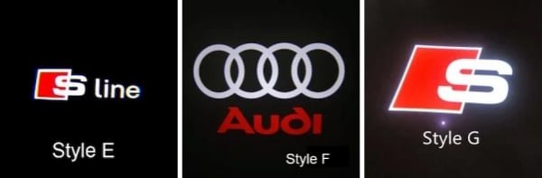 Dynamic Audi Door Light