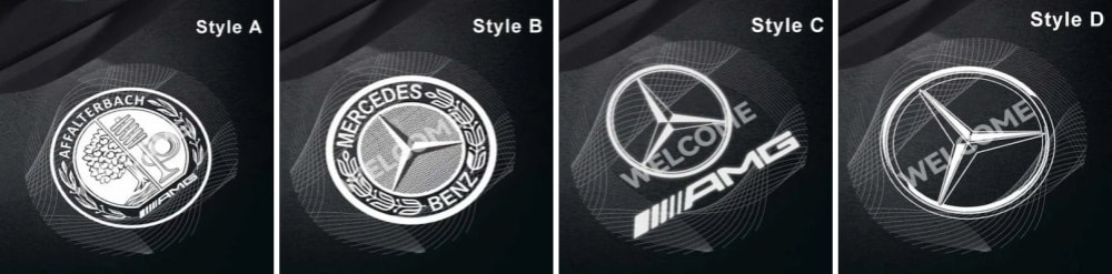 Dynamic Mercedes Benz Door Light