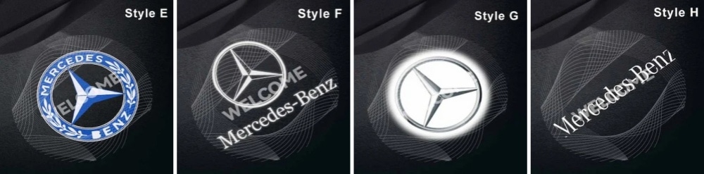 Dynamic Mercedes Benz Door Light